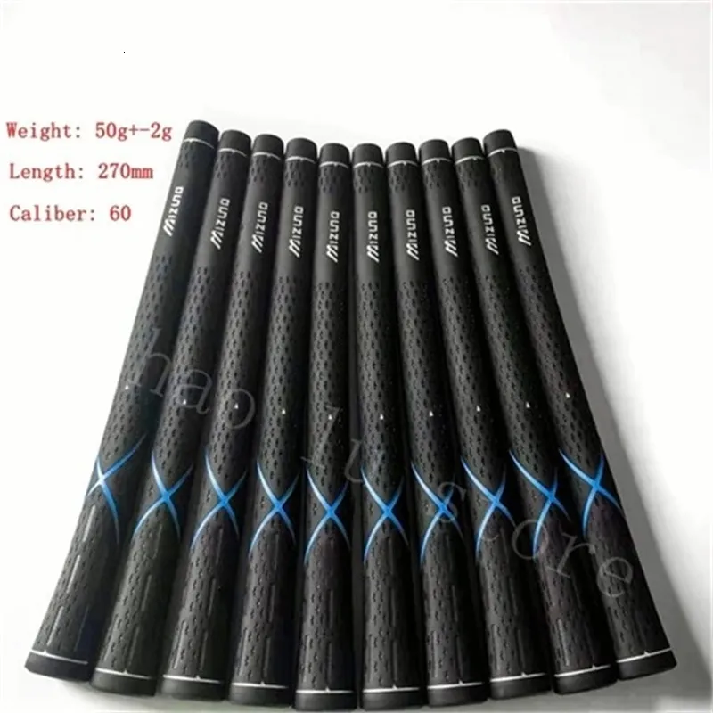 Клубные ручки для гольфа, мужские резиновые стандартные 60R, нескользящие, износостойкие, высококачественные, железные, фарватер, дерево 9 13 шт. 230303