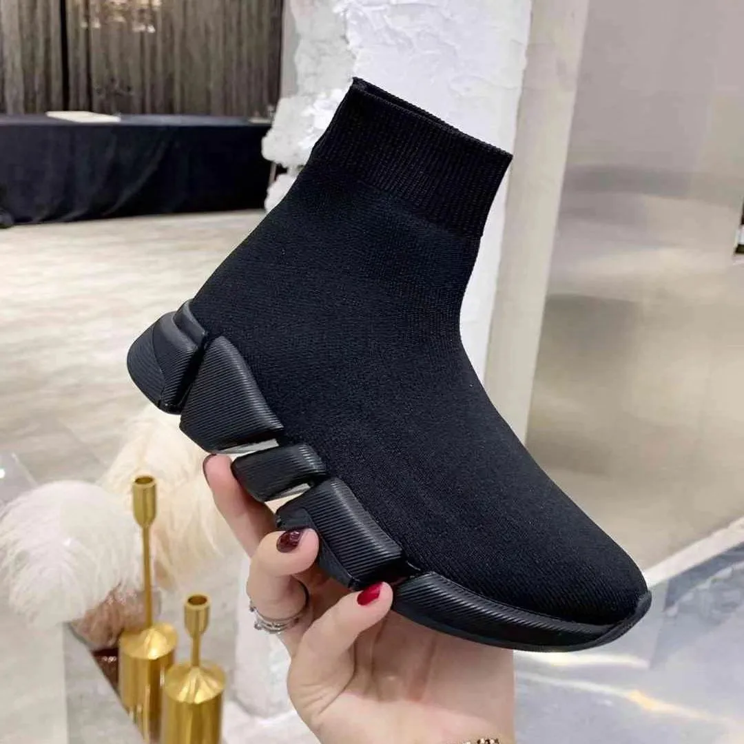 Fabric sock trainers ladies sale