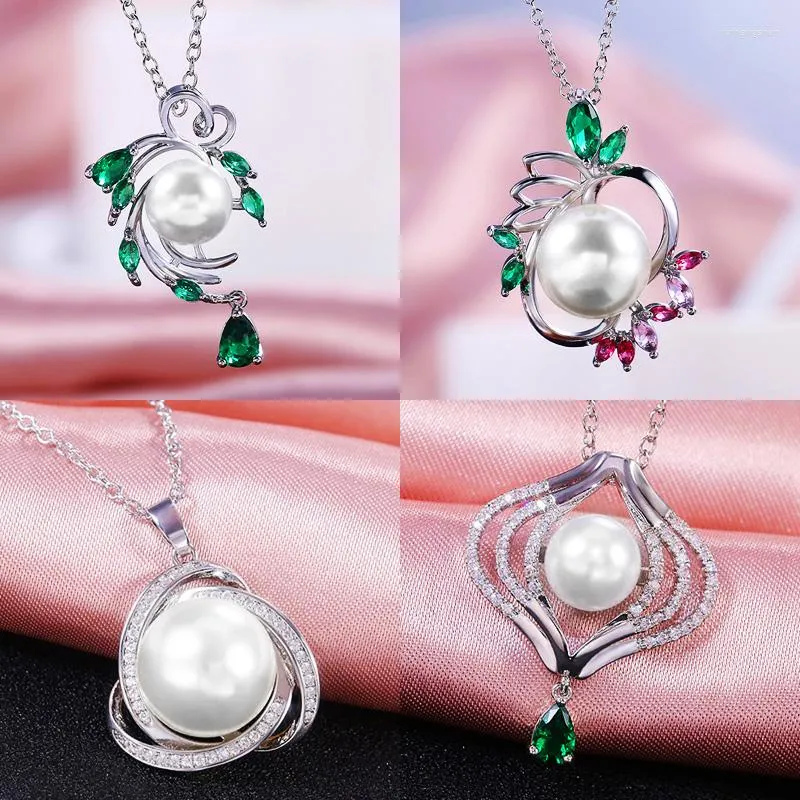Подвесные ожерелья Huitan Ly Designated Имитация жемчужина Серьезное ожерелье для женских свадебных вечеринок по продаже модных аксессуаров