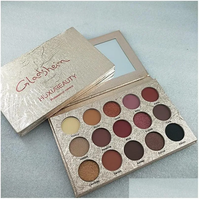 Ombretto Nuovo trucco Ralnbow Your Eyes Glitter e Matte 15Color M Eyeshadow Palette Shadows Drop Delivery Salute Bellezza Dht4V