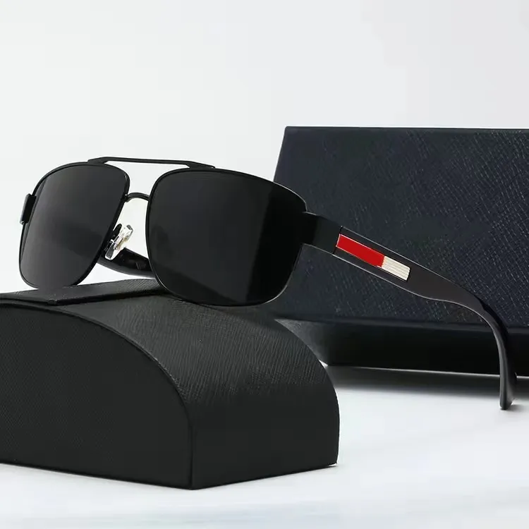 564 parça moda güneş gözlüğü gözlükleri güneş gözlüğü tasarımcısı erkek bayanlar kahverengi çanta siyah metal çerçeve koyu lens