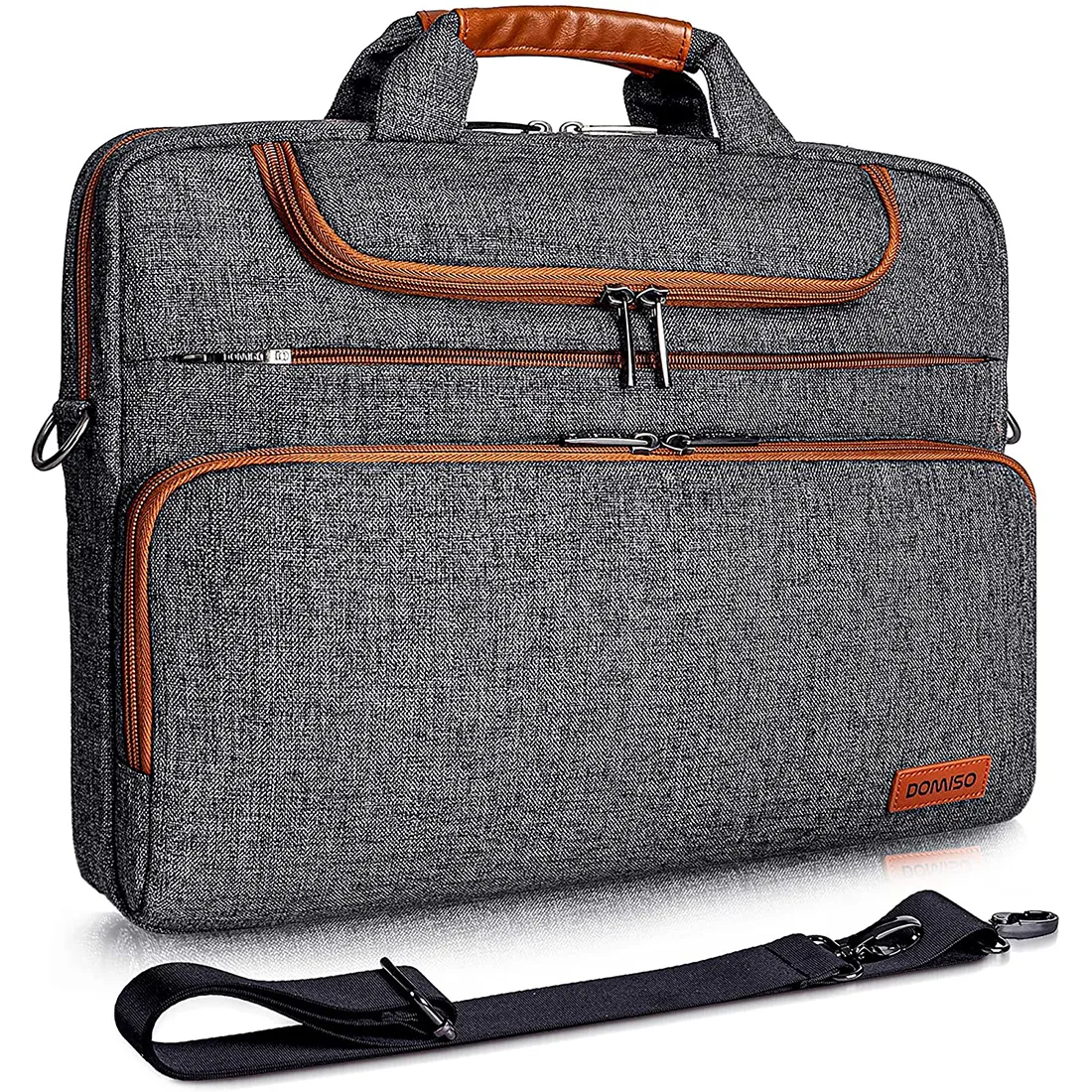 Laptop Bags DOMISO 10" 13" 14" 156" 17" Inch Multi-Functional Laptop Sleeve Business Briefcase Waterproof Messenger Shoulder Bag 230306