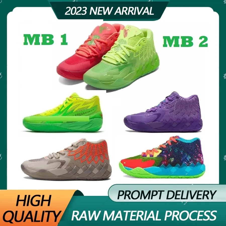 2023 NEW Lamelo Ball Shoes Mb 1 Rick And Morty Of Mens Basketball