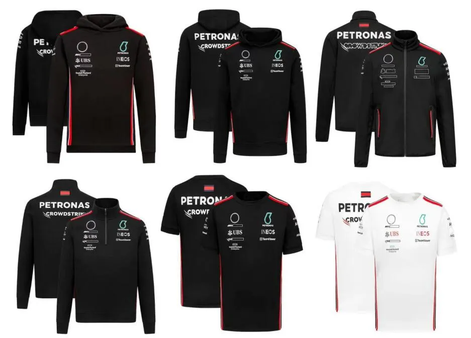 F1 Motorsport koszulka Nowa drużyna Polo krótko-sleeved dostosowana w tym samym stylu