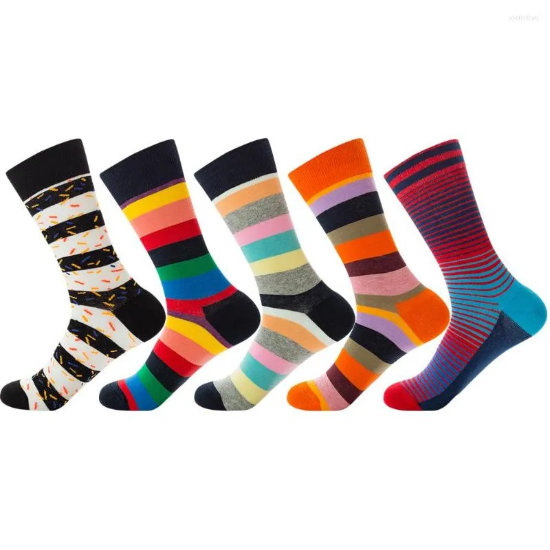 Women Socks Striped Knit Woman Plus Size Thigh High Printed Long Unisex Spring Autumn Cotton Stockings Foundation