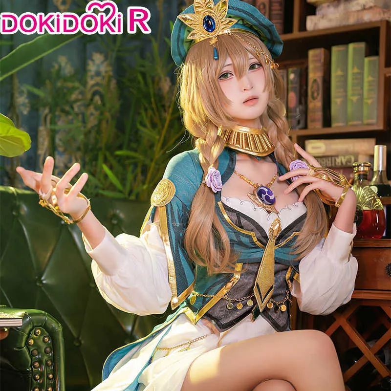 Anime Costumes Lisa Cosplay Game Genshin Impact A Sobriquet Under