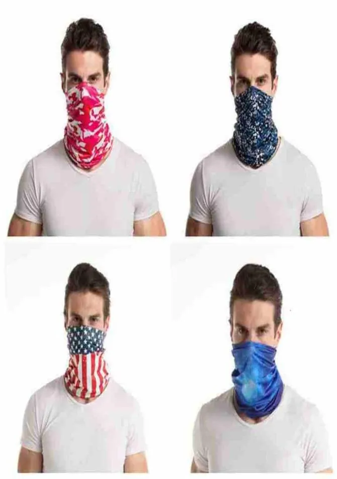 Style 14 moda bandana maska ​​twarzowa na zewnątrz sportowy opaska na głowę chusta na głowę magiczne szaliki rowerowe maski cyz25508325234