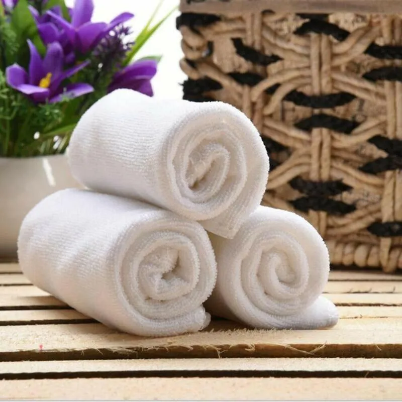 Towel White Disposable Face Hair Salon Towels 30X70cm Travel Washcloth Bathroom Accessories El