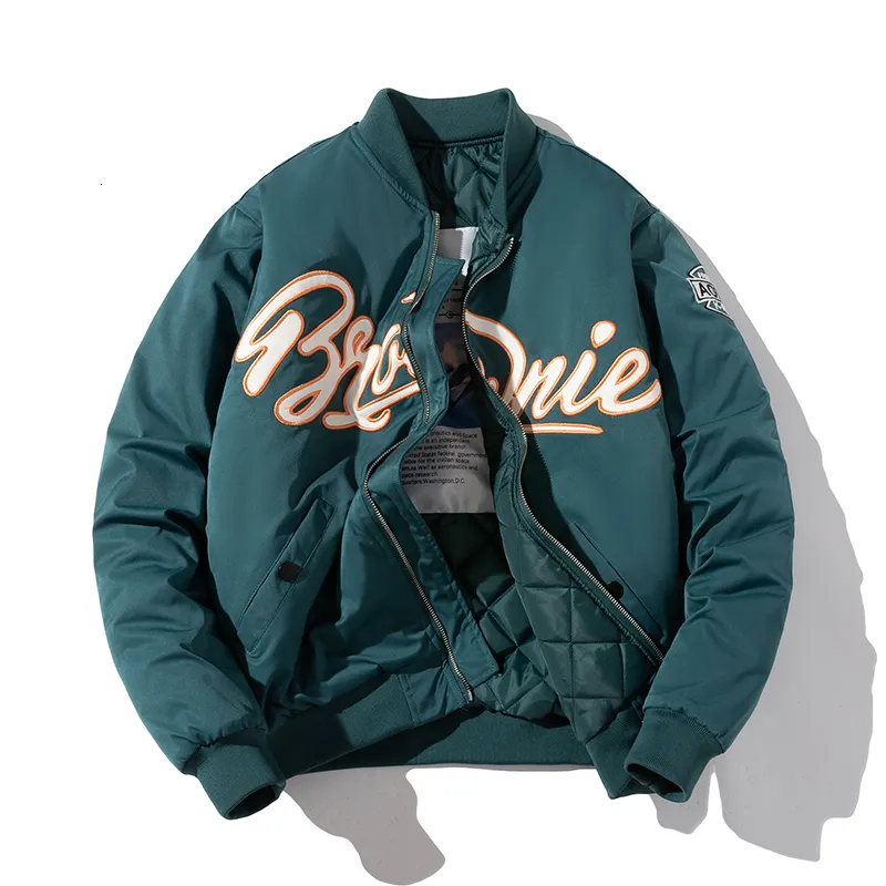 Jackets masculinos Auto Jaqueta do time do colégio de inverno masculino Hip Hop Vintage Men Mulher Letter Streetwear Baseball Casual Casual Roupos Male 230303