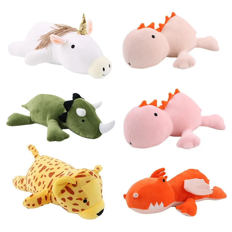 Bambole di peluche 60 cm Dinosauro gigante ponderato Giocattolo Cartoon Anime Personaggio del gioco, ovvero Animali Bambola di peluche morbida per bambini Ragazze Ragazzi 230303