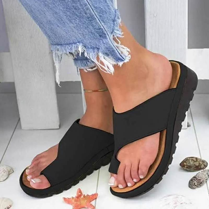Sandaler Kvinnor Sandaler Summer Wedge Heels Summer Sandals Shoes For Women Free Frakt Lågpris tofflor Summer Skodon Sandalias Mujer Z0306