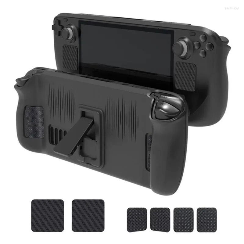 Controller di gioco Set di coperture protettive per console di gioco con adesivi per pulsanti del touchpad del supporto compatibili per Steam Deck Sd016 Drop