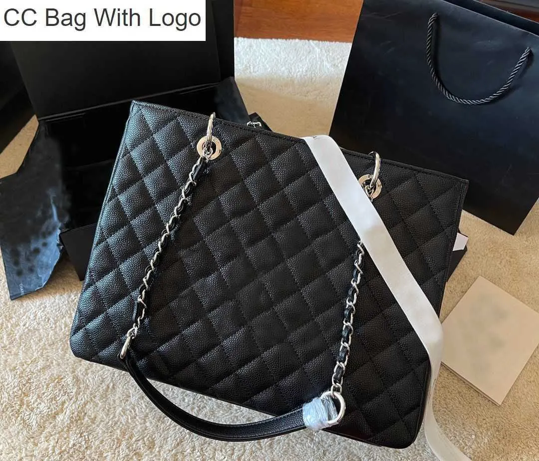 CC Bag outras bolsas vintage cc grande bolsa de sacola famosa malas de grife feminina Caviar couro grande bolsa clássica saco de grandes compras lady lady saco preto bolsas de ombro por atacado