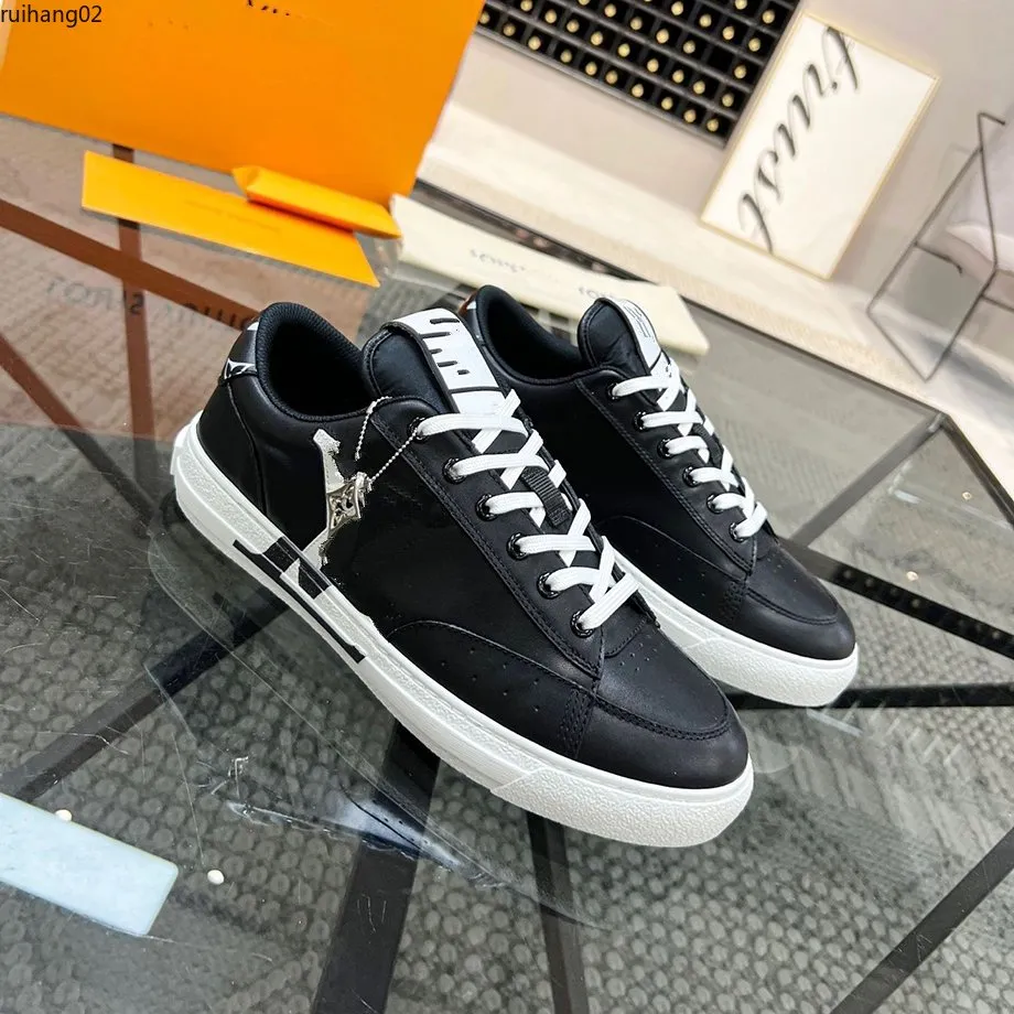 Rivoli Trainers High Top Shoes Luxurys Designers Sneaker Luxemburg Lace Up Vintage Casual Shoe Chaussures Calfskin Tattoo Trainer MKJL RH20000000019