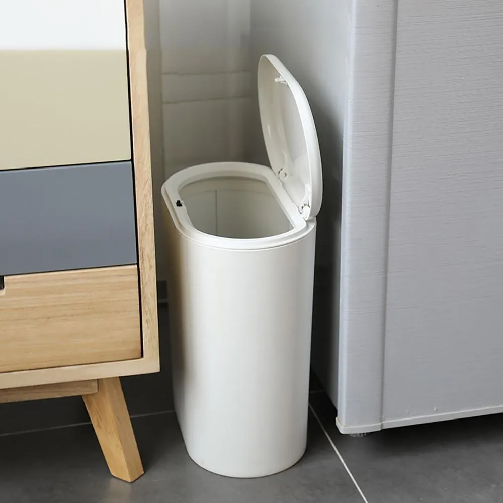 Afvalbakken Plastic ovaal afval kan afval van het type afval bin Dust bin afvalbasket keuken badkamer vuilnisbak bin can 230306