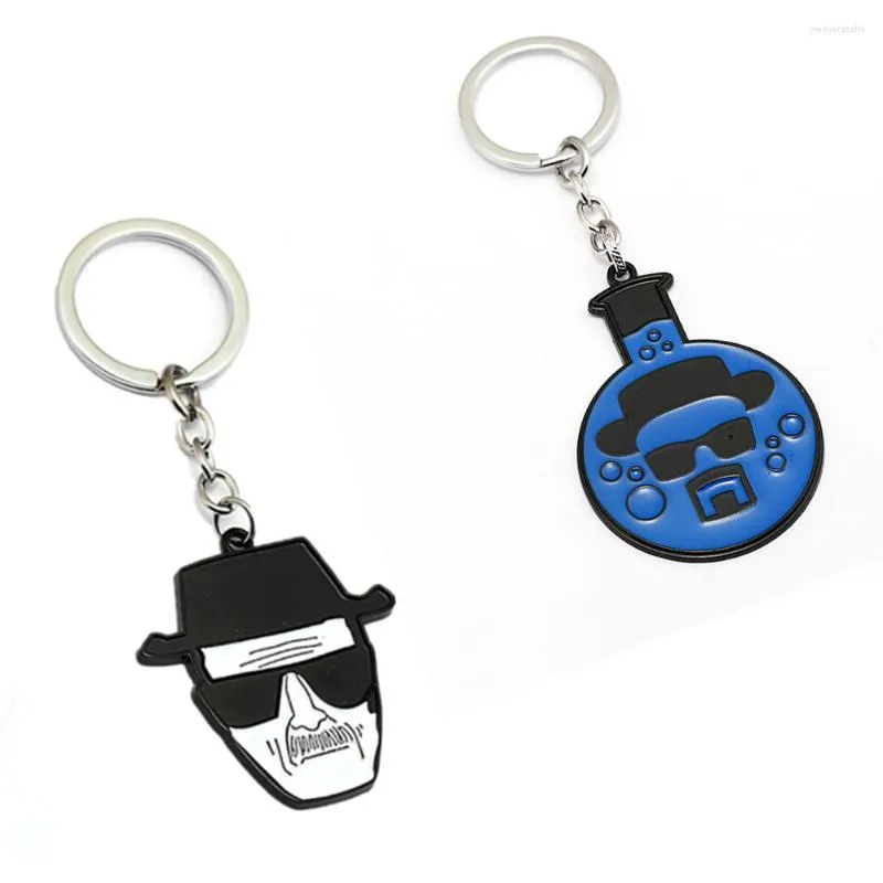 ₩2,658에서 Keychains Julies Breaking Bad Keychain Walter White Logo Metal