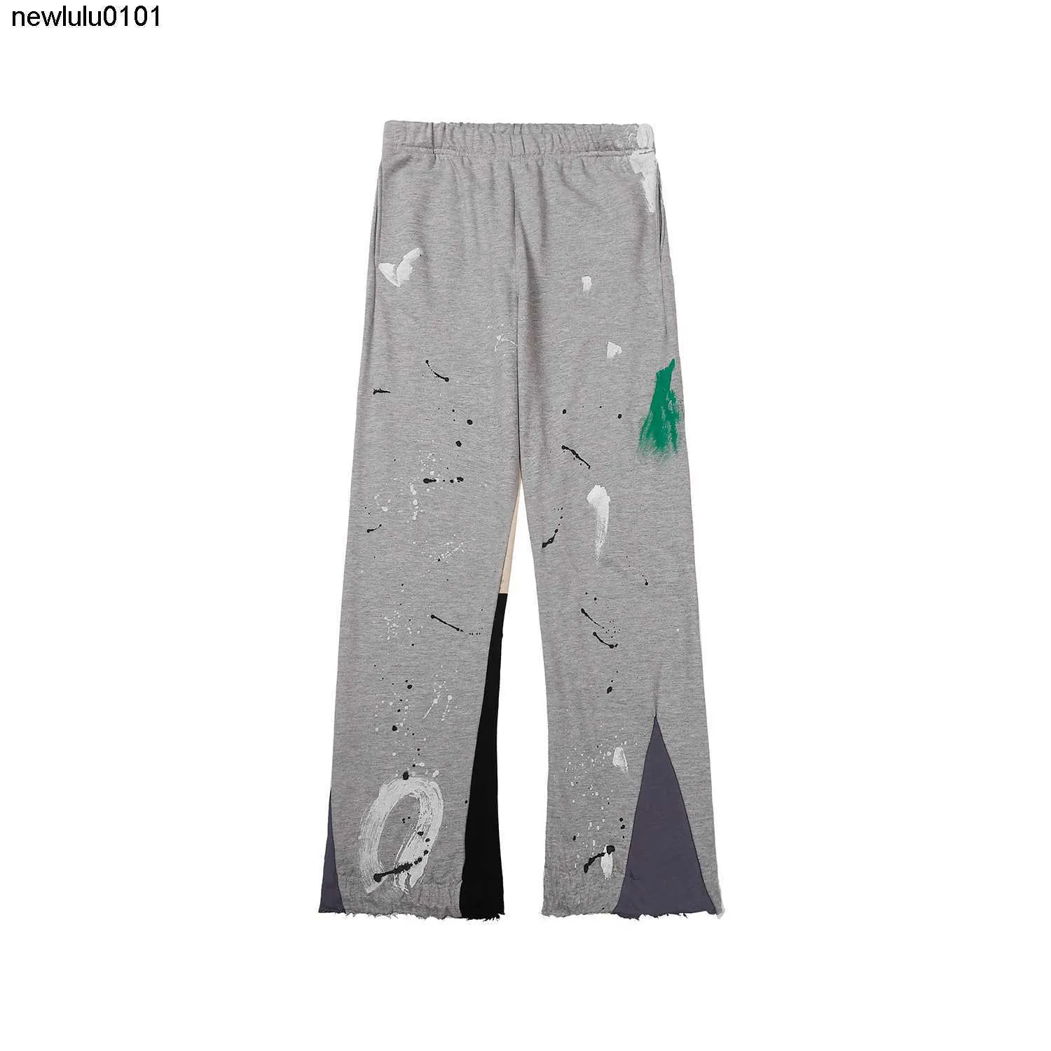 2023 calças de grife masculinas Vintage Angeles Cargo Joggers Sweatpant Cargo Graffiti Pressas de moletom Pantalon Splash Jogger Tech Tech