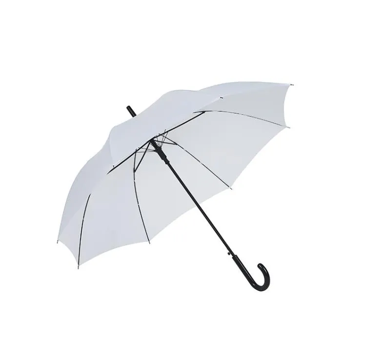 Sublimatieparaplu Polyester Grote Automatische Paraplu's DIY Blank Dubbellaags Winddichte Parasol SN4340