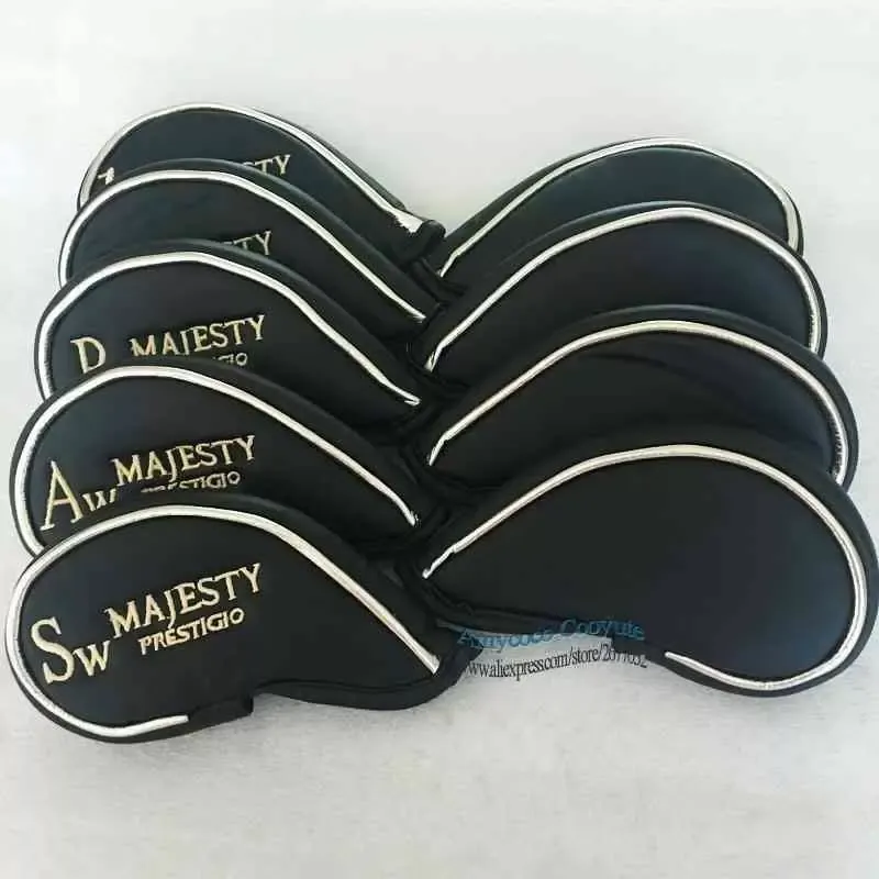 Nieuwe golfijzers headcovers maruman majesty headcover eenvoudige stijl waterdichte clubs hoofd covers set