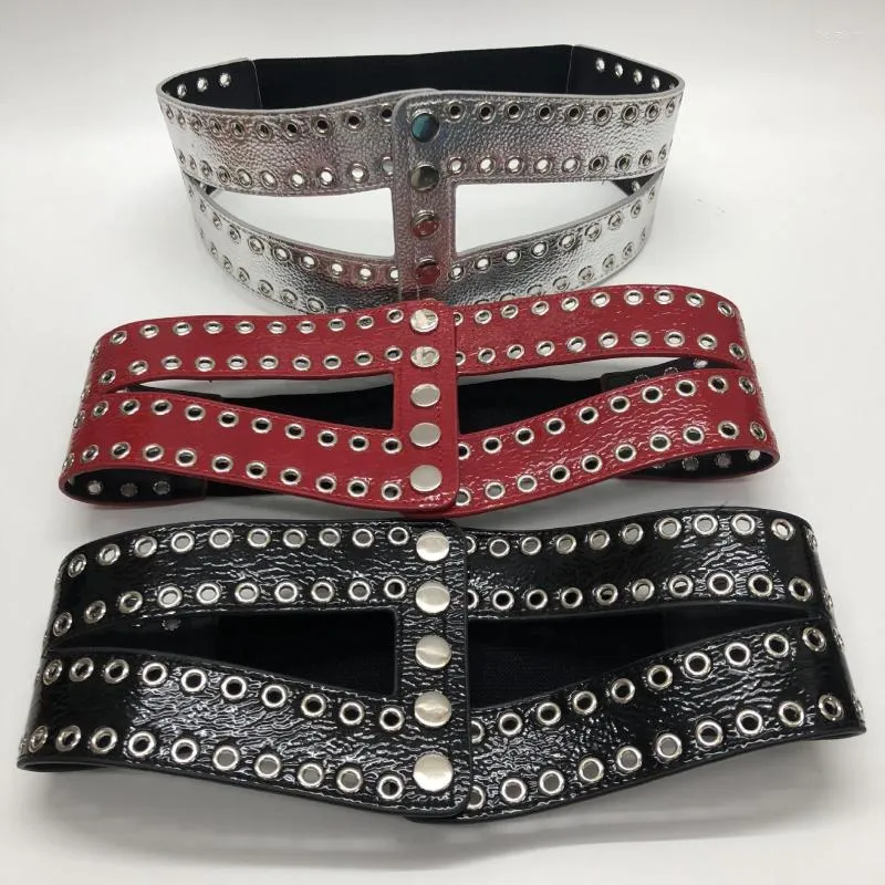 Belts Fashion Color Crystal Elastic Belt Women's Brand Waistband Female Wide For Women Dress Accessories SW330Belts