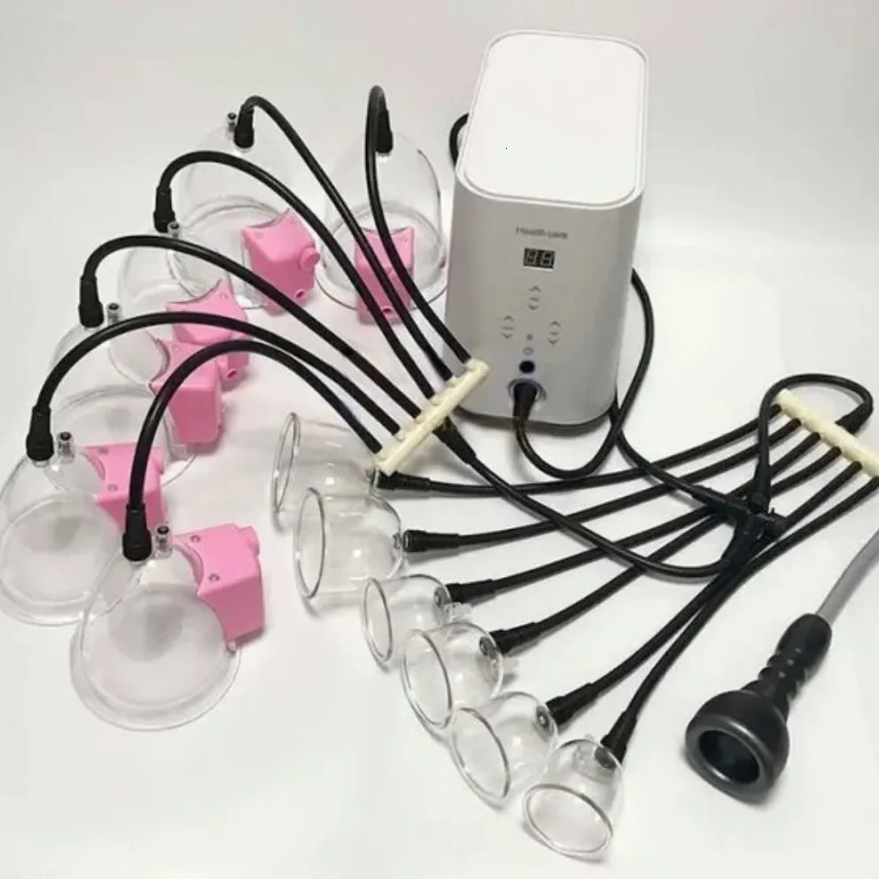 Bust Shaper Spider Vacuum Massager Buttocks Lifter Breast Enlargement Enhancement Cupping Hip Enhancer Machine 230303