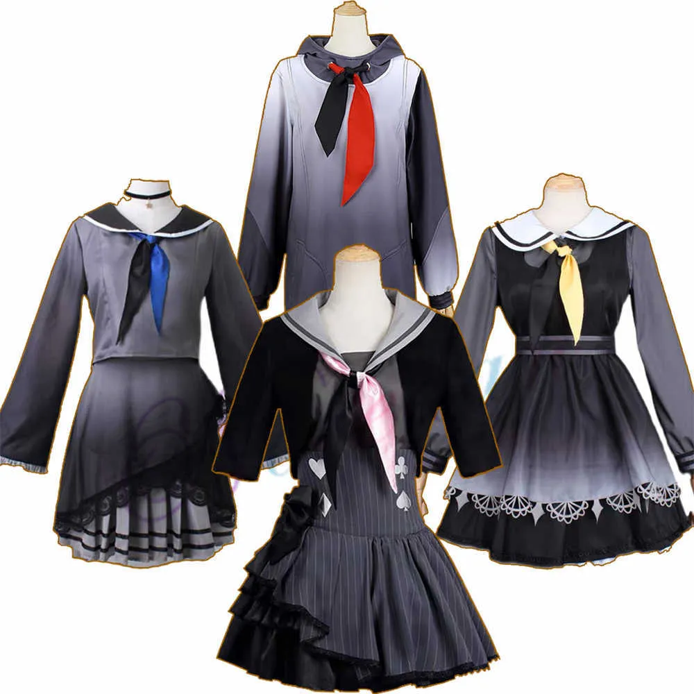 アニメコスチュームプロジェクトセカイカラフルステージ！ leatakiyama mizuki yoisaki kanade shinonome ena asahina mafuyu cosplay come halloween outfit z0301