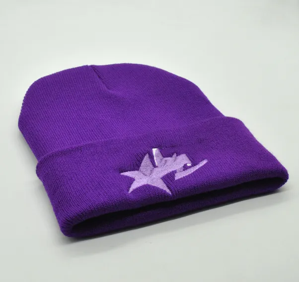 Cappello di lana alla moda cappelli da berretto casual all'aperto uomini hip hop uomini e donne abbinano lettere ricamo a maglia a maglia alla moda