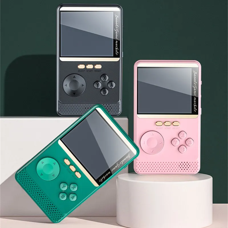 Portable Game Players 500 In 1 Retro Video Game Console Handheld Portable Color Game Player TV Consola Gaming Consoles With Mobile Phone Charging Function