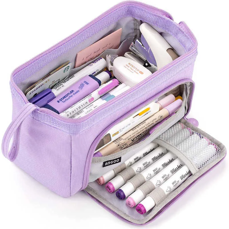 Wholesale Pencil Bags Pencil Case Large Capacity Pencil Pouch Handheld Pen Bag Cosmetic Portable Gift For Office School Teen Girl Boy Men Women J230306 From Us oregon 5.01 DHgate.Com