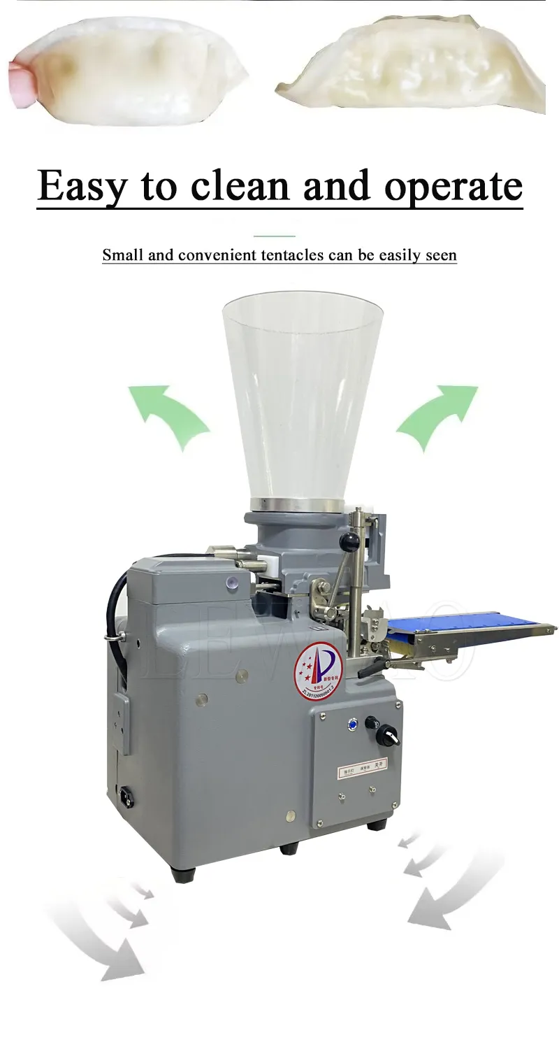 Semi Automatic Dumpling Machine with Adjustable Thermostat and Sandwich ...