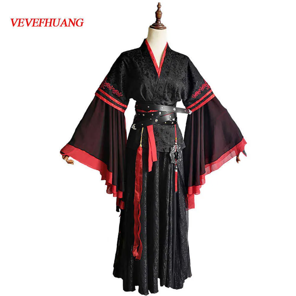 Anime Costumes VEVEFHUANG K Wei Wuxian Cosplay Mo Xuanyu Come Grandmaster Of Demonic Cultivation Mo Dao Zu Shi Z0301