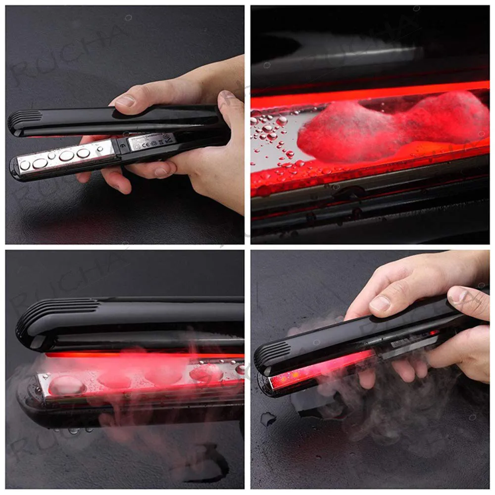 Cold flat top iron for hair