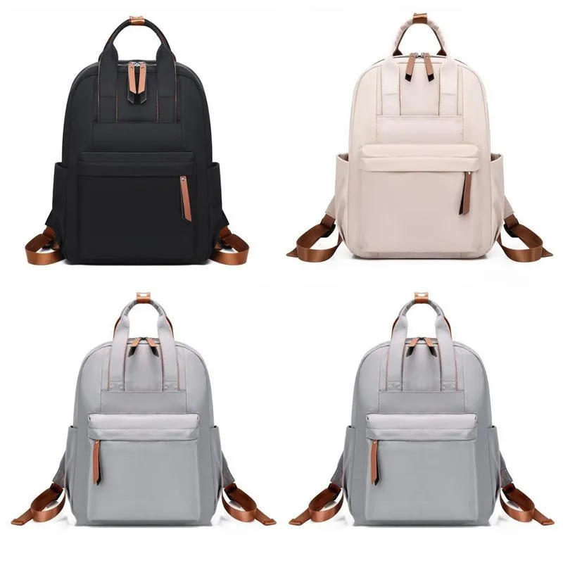 rugzakken met logo LU laptop reisrugzak draagbare schooltas casual dames nylon mode plunjezak buiten droog nat organisator schoudertassen BC383