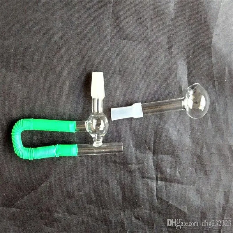 Narguilés Interface bangs en verre accessoires Pipes en verre colorées mini multi-couleurs Pipes à main Meilleure cuillère en verre