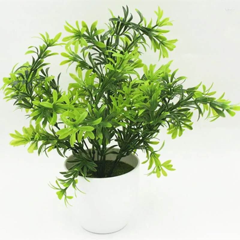 Decorative Flowers Creative Artificial Greenery Stem Lifelike Plant Branch Faux Premium Plastic Office Home Decoration