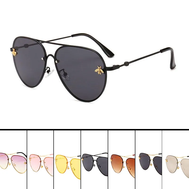 Marque UV400 Lunettes de soleil Designer Femmes hommes Coolwinks Desular créateur de bonne qualité Métal de verre surdimension