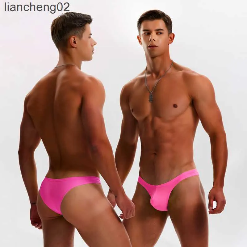 Sexy Pink Low Waist One Sided Male Thong Swimwear For Men WD250 From  Liancheng02, $15.27 | DHgate.Com