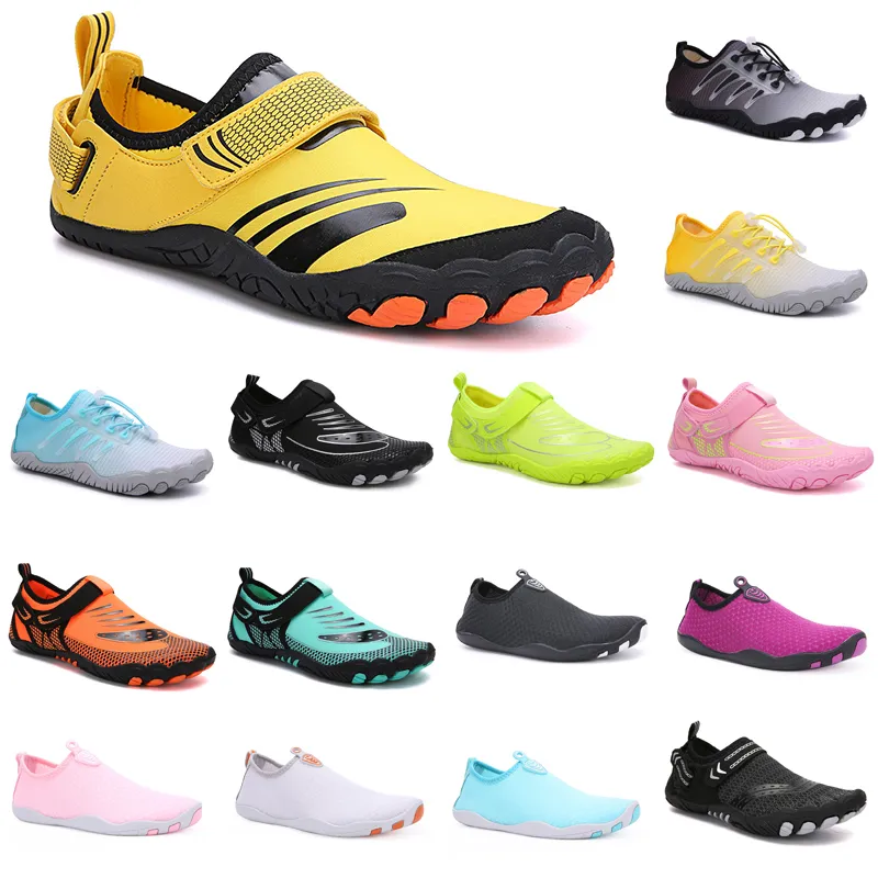 2023 Mode Sports Wading Schuhe lässige Männer Frauen weiß schwarz grau grün blau rot lila laufende Outdoor bequeme Sneakers Trainer Größe 35-46