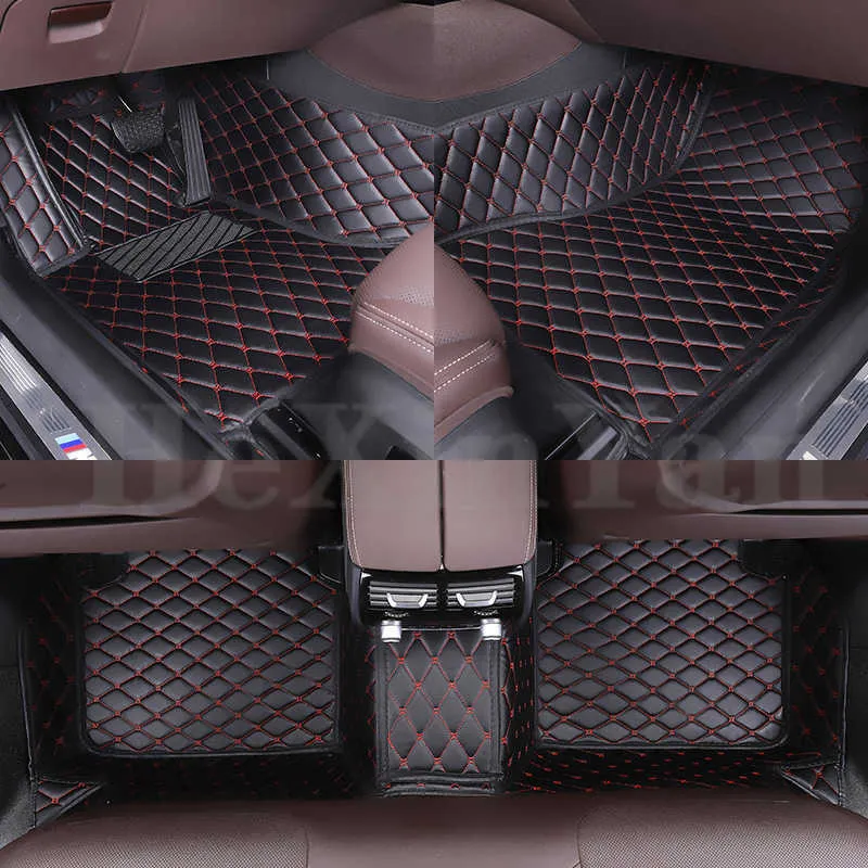 السجاد المخصص للحصير الأرضية للسيارة لمرسيدس بنز GLS Class X166 2016 2017 2018 2019