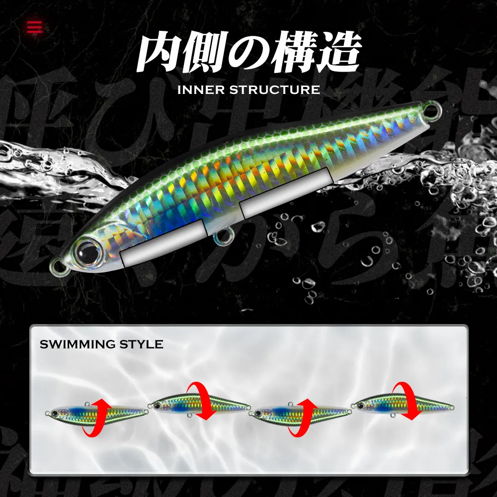 Baits Lures Hunthouse Sinking Pencil Fishing Lure 70mm135g 95mm24g Honey  Trap Trolling Wobblers Hard Bait Saltwater For Bass Trout 230307 From  Shen8402, $11.09
