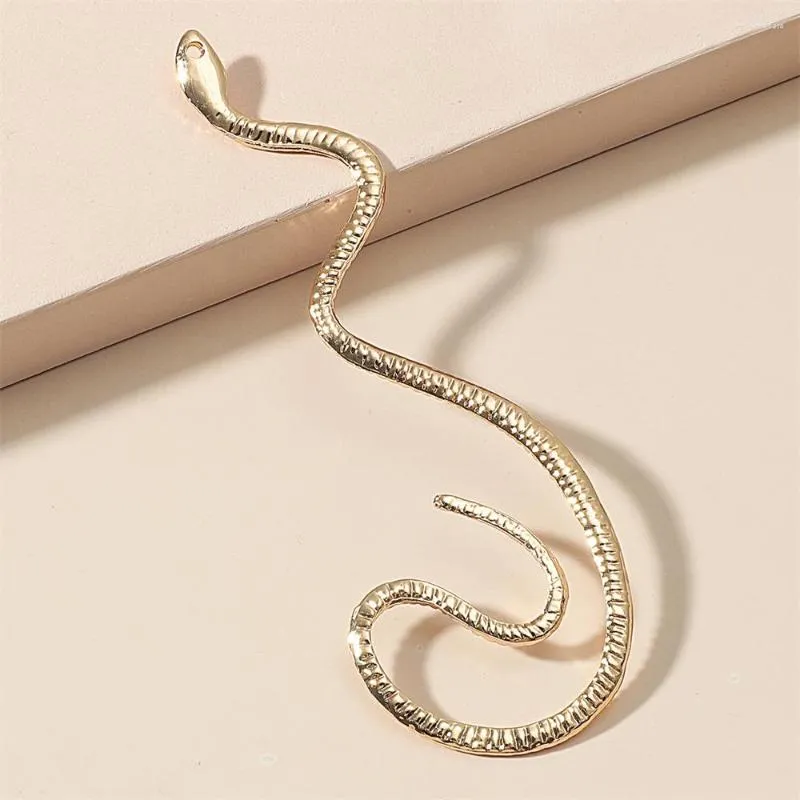 Dos Boucles D'oreilles LUOLER 1 Pièce Alliage Serpent Clip Boucle D'oreille Pour Les Femmes Faux Piercing Or Argent Exagérer Oreille De Mode Corps Bijoux