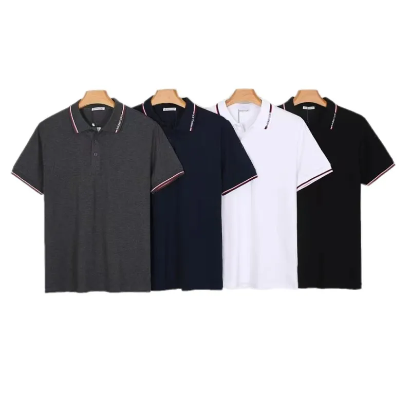 Men's Polos Designer Tees Cotton Short sleeve Polos T-Shirts summer Fashion Men Casual Alphabet print T-Shirts