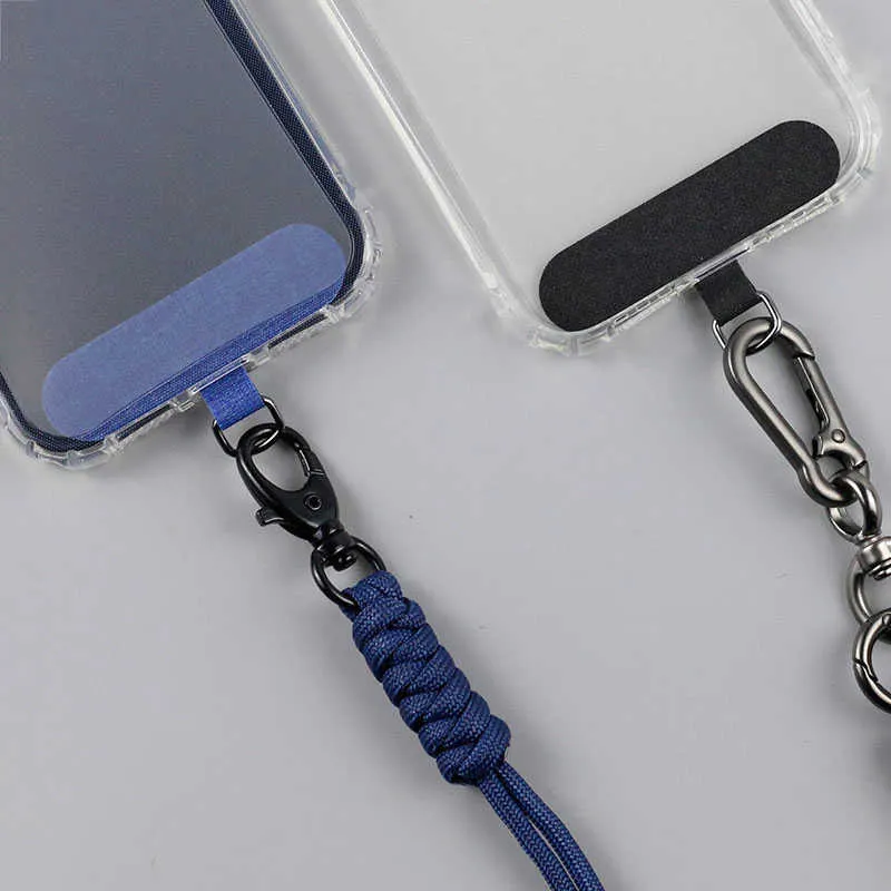 Mobiltelefonband charms universal mobil säkerhet lanyard kort packning ersättning avtagbar justerbar nacksladdband klipp snäpp rep patch