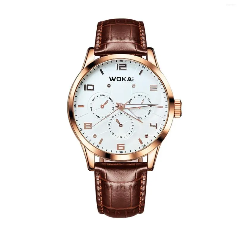 Relojes de pulsera con estilo luminoso hombres reloj de pulsera de cuero de imitación correa de reloj de cuarzo de lujo reloj casual relogio masculino zegarek damskireloj