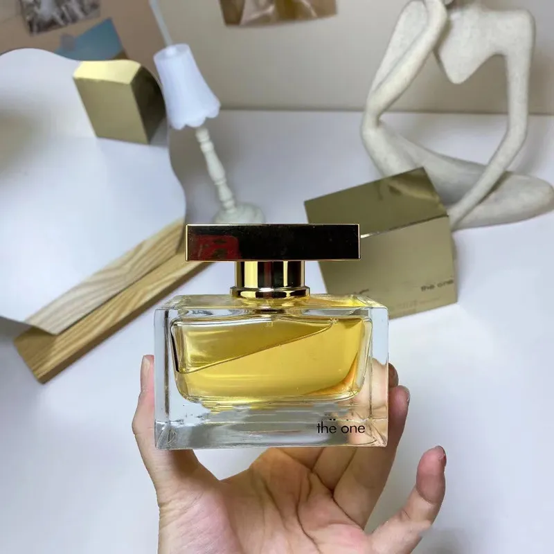 2023 nuovo profumo DG Colonia per donna THE ONE Gold 75ml EDP di buona qualità Fragranza gradevole a lunga durata 2.5FL.OZ spray consegna gratuita