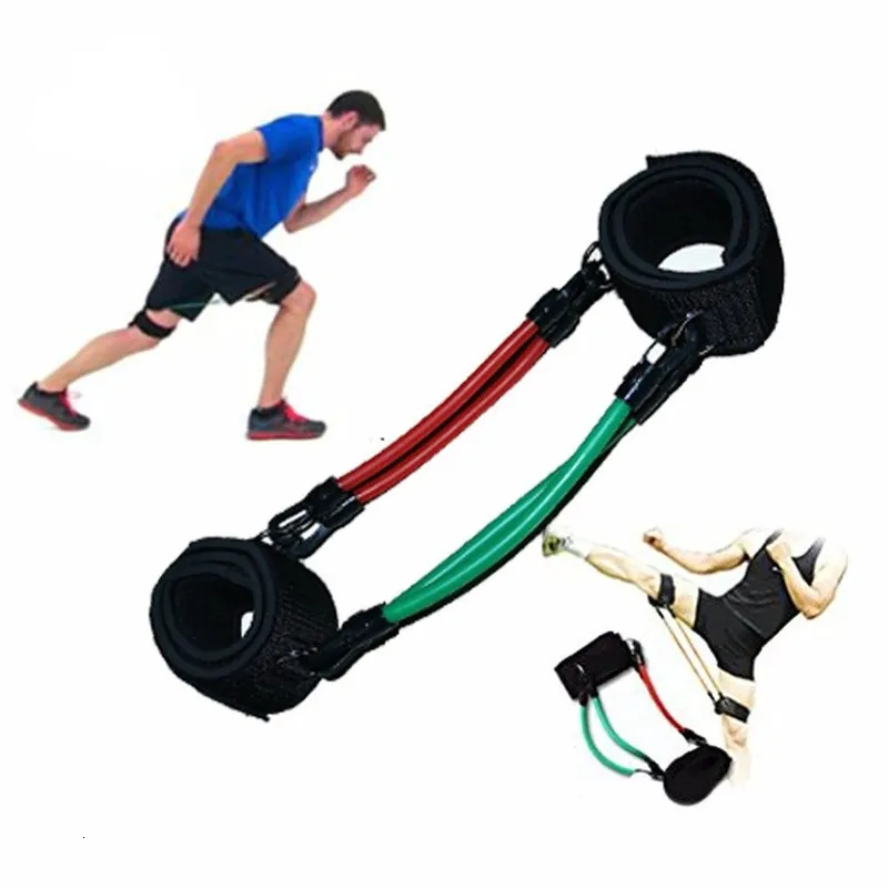 Bandas de resistencia Velocidad de movimiento Entrenamiento de agilidad Piernas Running Resistance Band Tube Atleta Fútbol Baloncesto Jugador Entrenamiento 230307