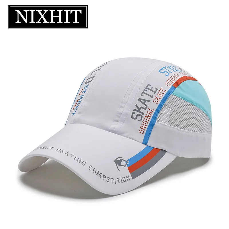 Utomhushattar Summer Snabbtorkning Thin Breattable Baseball Cap Men Kvinnor Sport Vandring Mountaineering Cykel Fiske Hat Bone A143 230307