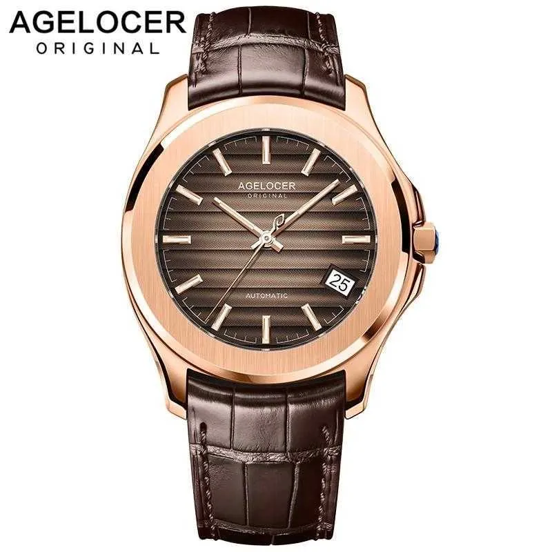 Designer Watches Rose Luxury Wristwatches Gold Aldocer Men's Mechanical Watches Power Reserve Sapphire Waterproof Automatic Wrist Watch for Men