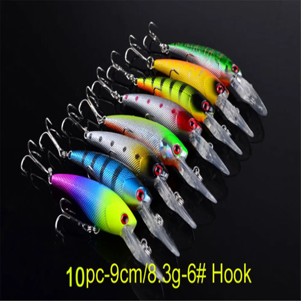 Baits Lures Minnow Mixed Set Fly Fishing Lure Kit Set Artificial