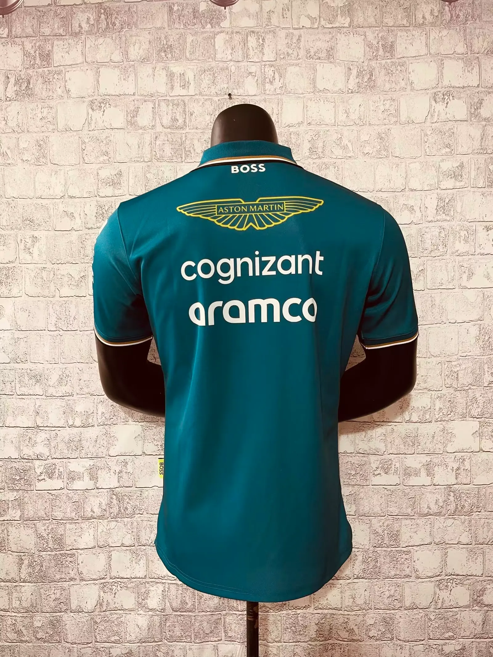 Sport Car Fans Mens Polos Aston Martin Aramco Cognizant F1 2023 Official  Team Polo Vettel Stroll Driver T Shirt Size From Brandshop86, $17.09